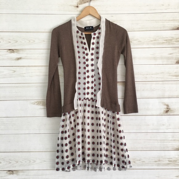 Michelle Kim Dresses & Skirts - 🍁SALE! 213 by Michelle Kim Casual Cardigan Dress